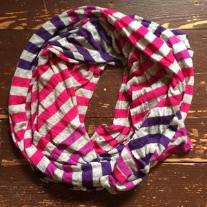 FREE W PURCH Lightwt Striped T-Shirt Jersey Scarf